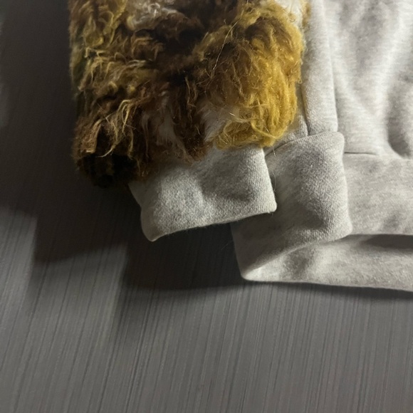 Fur Sleeved Sweatshirt By Rehab Small - Picture 8 of 15